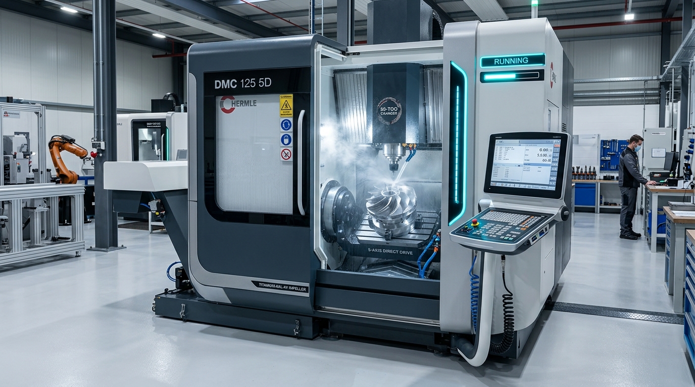 Vertical Machining Center (VMC) Setup & Productivity Optimization: Thermal Stability, High-Speed Milling Strategies & Dynamic Accuracy